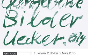 Günther Uecker: Geschriebene Bilder. Ausstellung in der Galerie Till Breckner