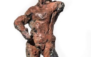 Markus Lüpertz: Herkules. 2016. Bronzeguss 45 x 19,5 x 17,7 cm