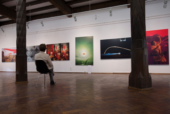 Otto Piene Ausstellung Regenbogen Kunstverein Ulm 2014