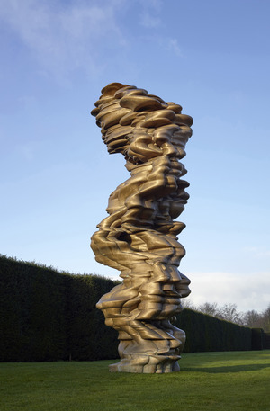Tony Cragg Skulptur Mean Average Bronze sculpture