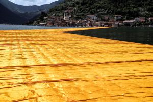 Christo & Jeanne-Claude, Wolfgang Volz, Lago d'Iseo – WV 21, 2016