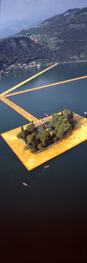 Christo & Jeanne-Claude, Wolfgang Volz, Lago d'Iseo – WV 43, 2016