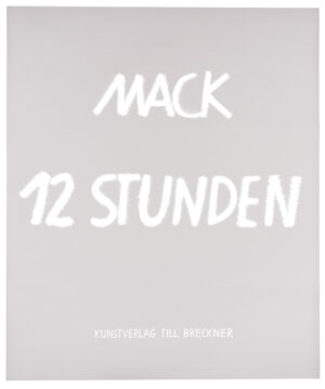 Heinz Mack 12 Stunden Siebdruck Grafikmappe 2016