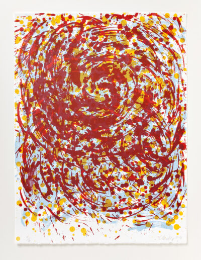 Günther Uecker Spirale Lithografie 2013