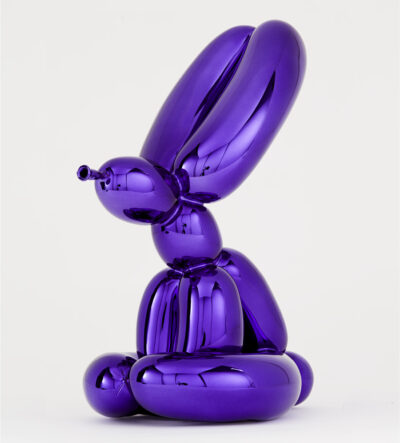 Jeff Koons Balloon Rabbit Violett 2019 © Jeff Koons