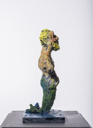 Markus Lüpertz, Neptun, Skulptur, 2015. Bronze, handbemalt, 45 x 20 x 20 cm, 45 Exemplare zzgl. e.a.
