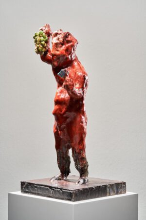Markus Lüpertz Dionysos Skulptur - Diese 55 cm große Skulpturenedition aus dem Jahr 2020 ist im Kunstverlag Galerie Till Breckner erschienen