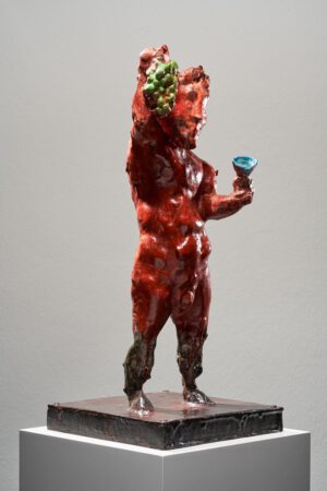 Markus Lüpertz Dionysos Skulptur - Diese 55 cm große Skulpturenedition aus dem Jahr 2020 ist im Kunstverlag Galerie Till Breckner erschienen