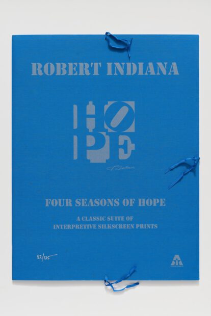 Robert Indiana - Four-Seasons of Hope Silver - Grafiken
