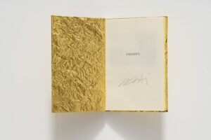 Ai Weiwei Umanita 2019 signiertes Buch im Format 17 x 12 cm. Erschienen in einer Auflage von 200 Exemplaren