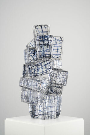 Tony Cragg Glasskulptur Seeds crystal