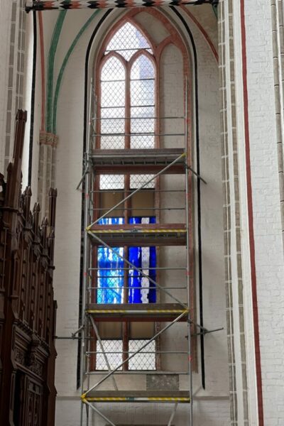 Günther Uecker Kirchenfenster Schweriner Dom