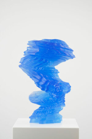 Tony Cragg Glasskulptur Stacks Blue