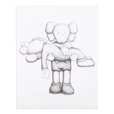KAWS Gone Siebdruck 2019
