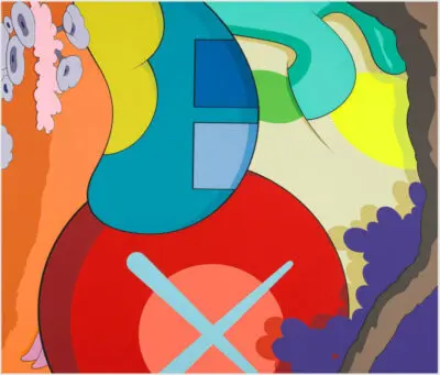 KAWS You Should know I know Siebdruck 2015