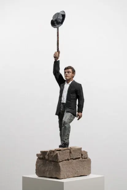 Stefan Balkenhol Demokratiedenkmal Skulptur 2025